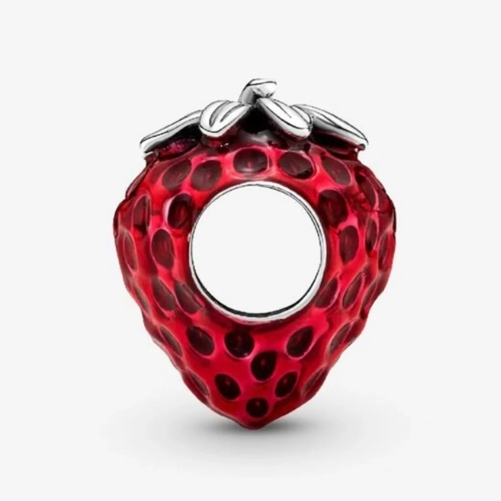 Pandora Seeded Strawberry Fruit Charm
Sterling silver
Brand New! - Picture 6 of 6